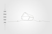 continues abstract big stone, an Object Graphic by lawoel (Thumbnail 2 of 3)