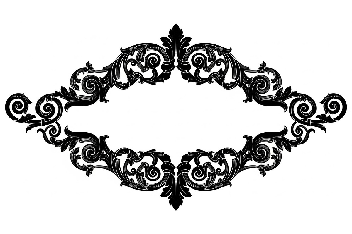 Ornamental Vintage Frame Border Bund, an Illustration by Creativeshirt (Photo 5 of 31)