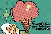 Retro Funky Kitschy Cute Hand Drawn, a Brush Add-On by Funno Co. (Thumbnail 5 of 5)