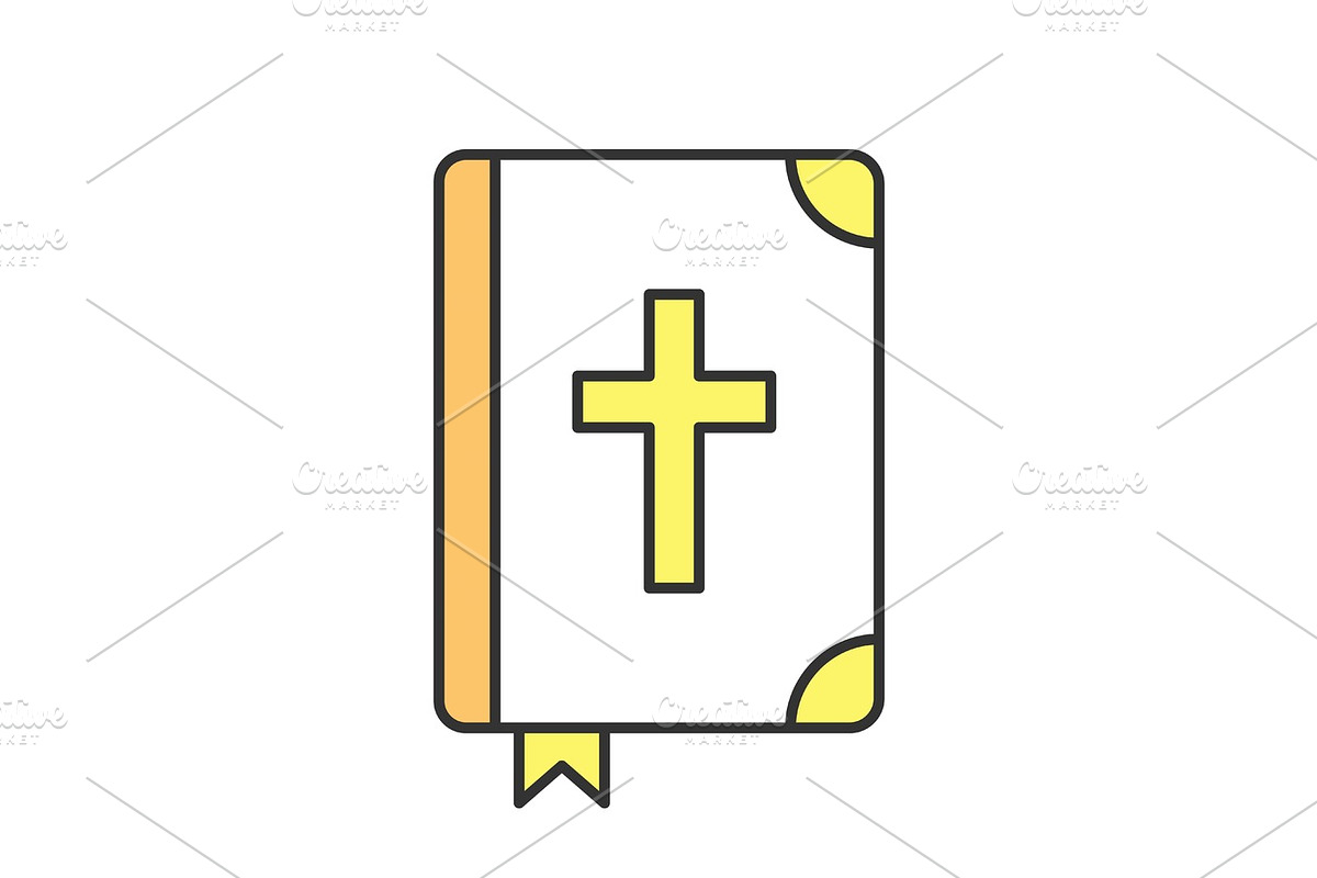 Holy Bible color icon, an Icon by IMG Visuals