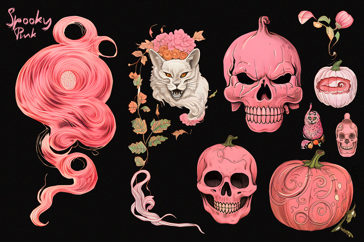 Halloween: Spooky Delights, a Seasonal Illustration by Lilithcollageart (Photo 9 of 10)