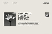 30 Page Brand Proposal Canva, a Presentation Template by Amaré Creative (Thumbnail 4 of 8)