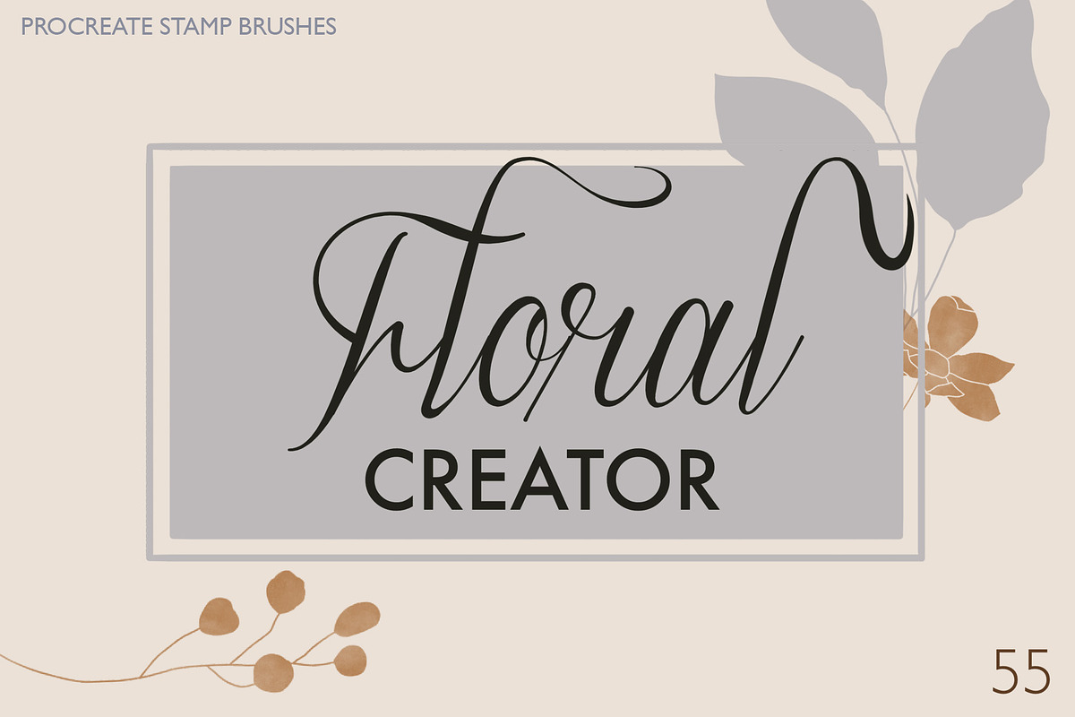 Floral Stamps for Procreate, a Brush Add-On by Andreen (Photo 10 of 10)