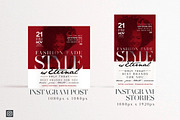 Style Is Eternal - Social Media Pack, a Social Media Template by Touringxx Creative Studio (Thumbnail 3 of 8)