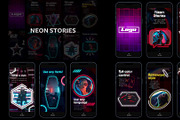 Neon Stories for FCPX, a Marketing Template by 2dfx (Thumbnail 1 of 2)