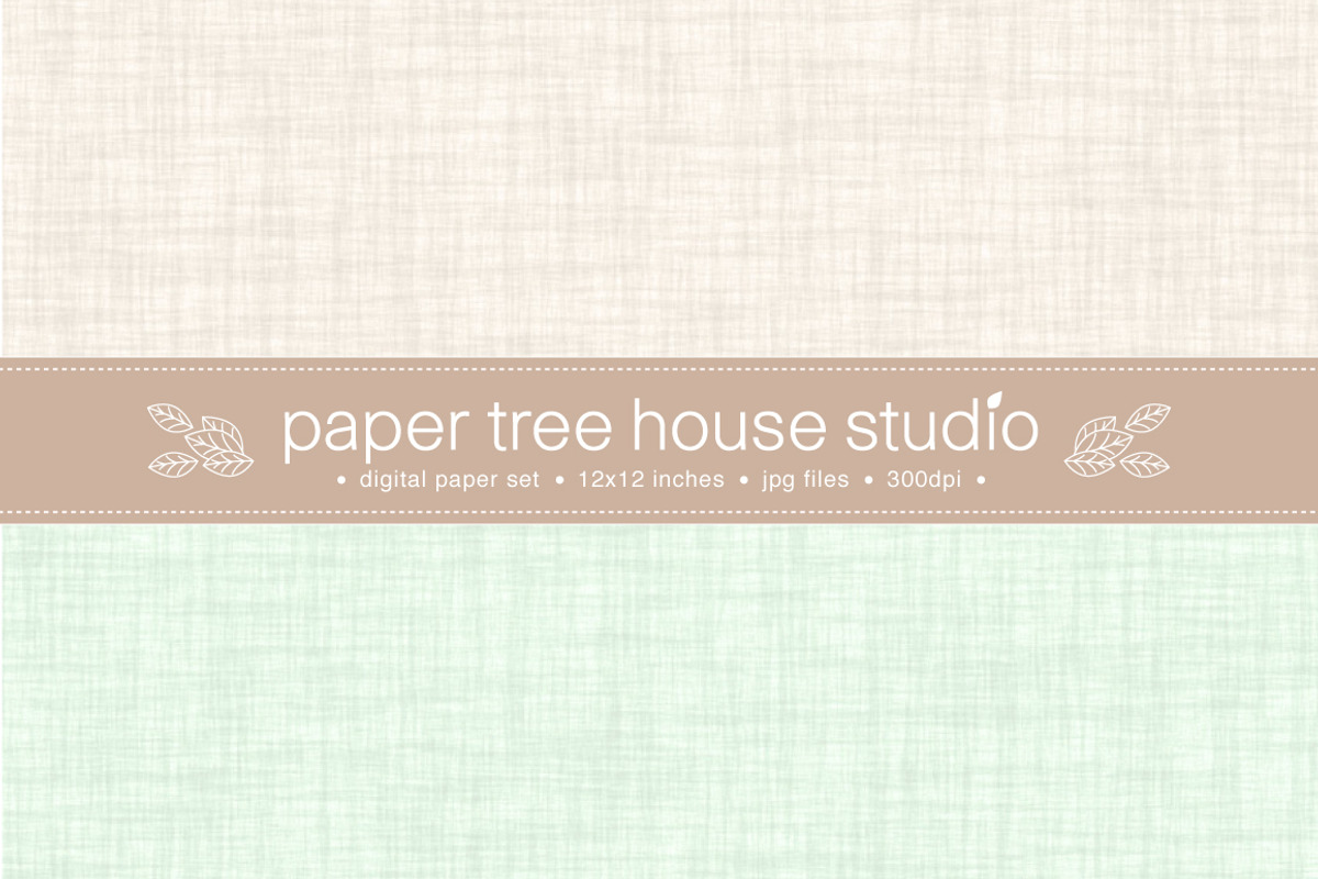 Natural Linen Backgrounds / Textures preview 5
