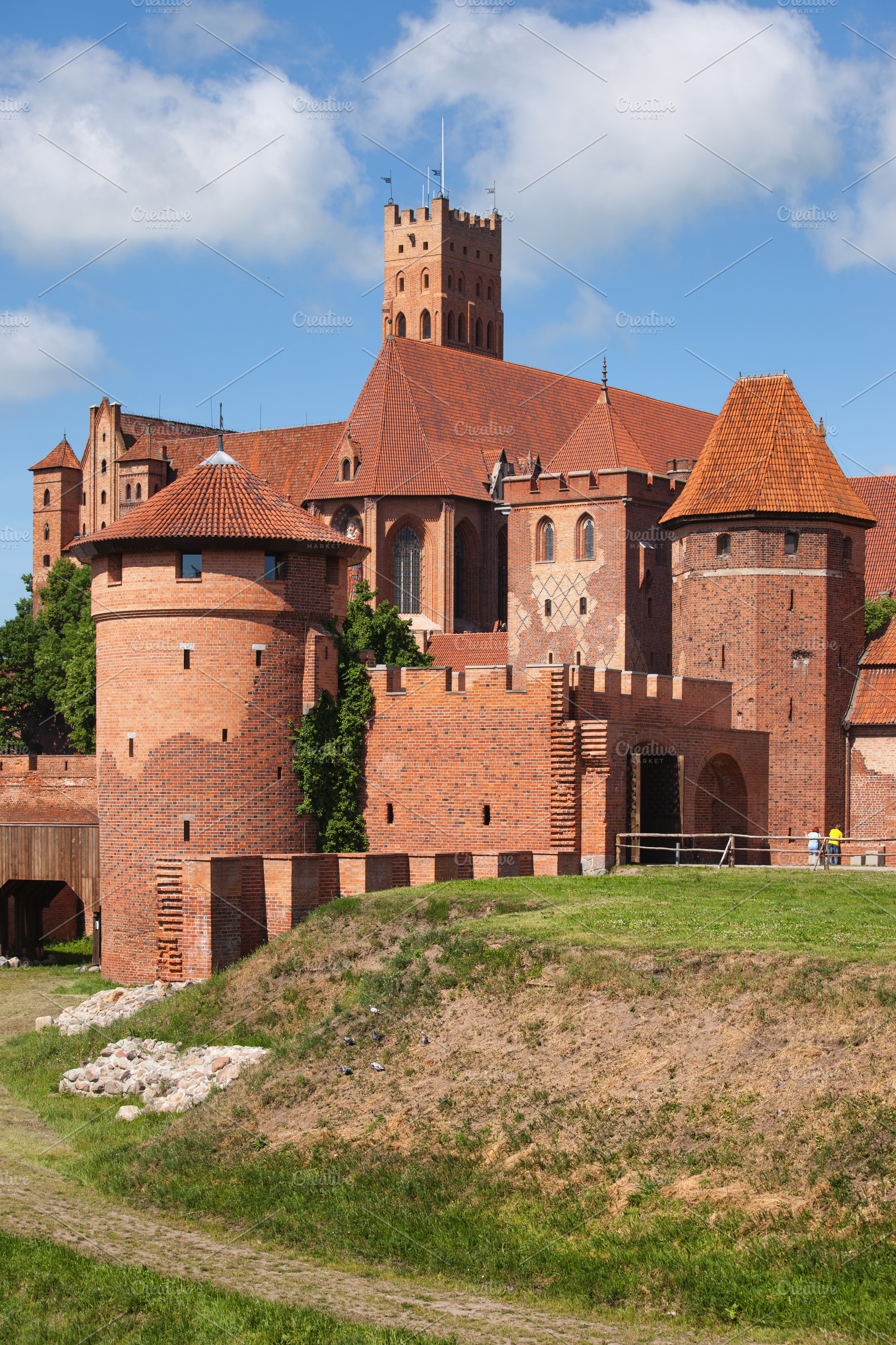 Malbork castle in poland featuring malbork, castle, and poland, an Architecture Photo by Artur Bogacki
