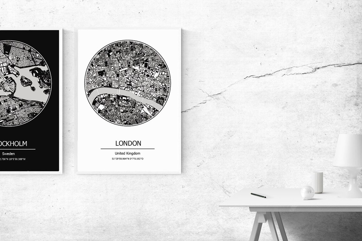 314 City Maps - Building footprints, a Texture Illustration by Cartorical (Photo 3 of 6)