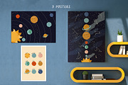 COSMIC solar system + SVG files, a Decorative Illustration by Alina Mubarak (Thumbnail 4 of 8)