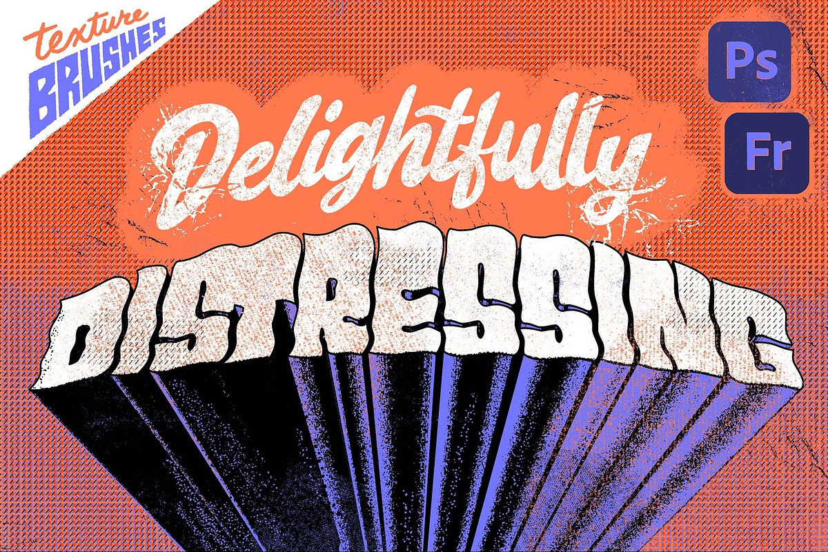 Delightfully Distressing PS Brush, a Plug-in Add-On by UInstrument (Photo 1 of 7)
