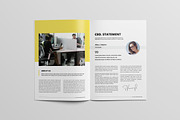 Annual Report Brochure, a Brochure Template by New Lines (Thumbnail 4 of 7)