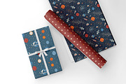 8 bit Galactic Patterns and Stickers, a Pattern Graphic by Alex Krugli (Thumbnail 4 of 8)