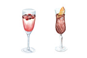 Watercolour cocktails, a Graphic by MumAndMe (Thumbnail 2 of 2)