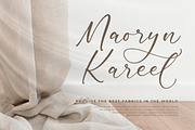 Victorya Maoreely, a Script Font by Integritype Studio (Thumbnail 7 of 15)