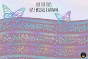 Iridescent Rainbow Foils, a Texture Graphic by Julie Campbell (Thumbnail 5 of 5)