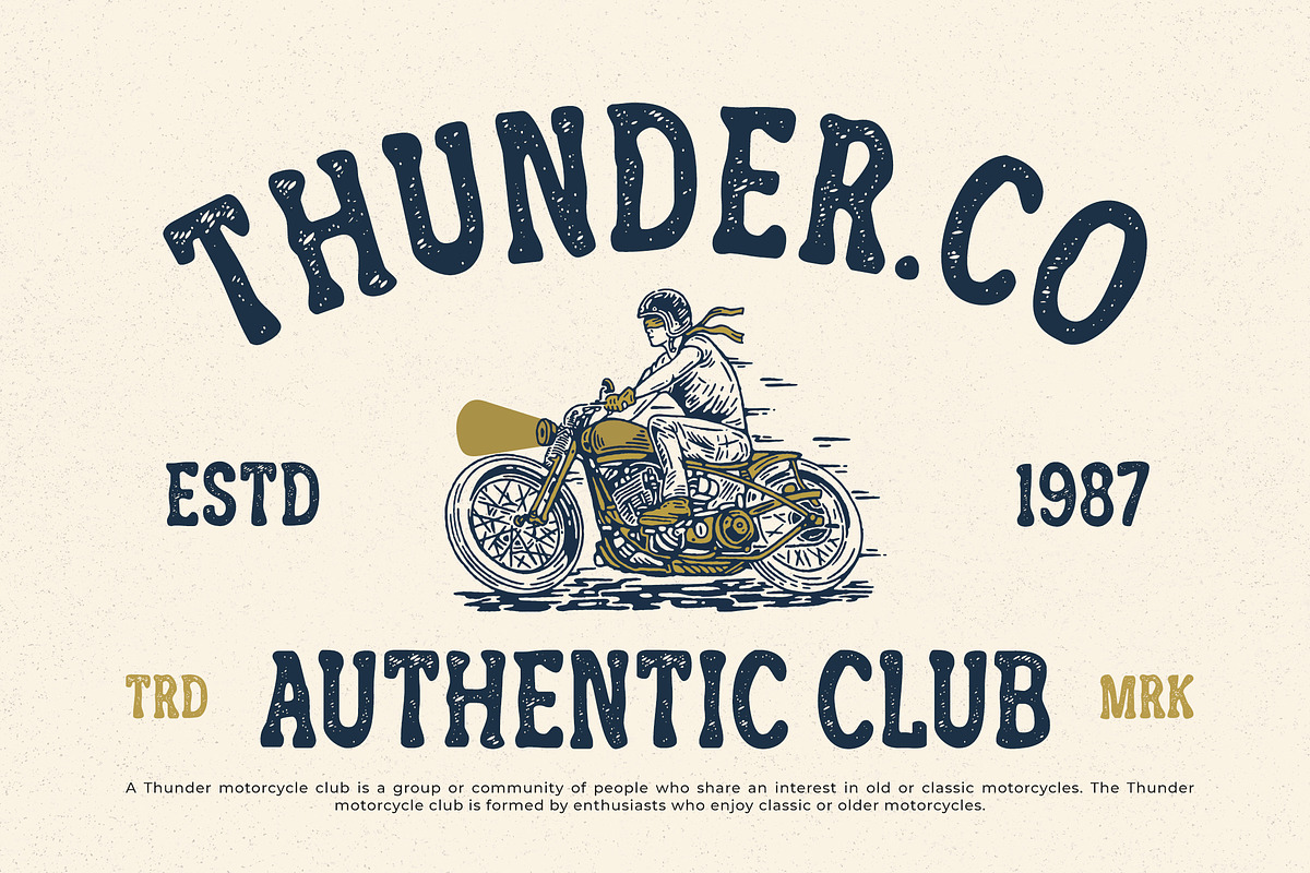 Sandmak – Rough Textured Vintage, a Serif Font by Typia Nesia (Photo 10 of 12)