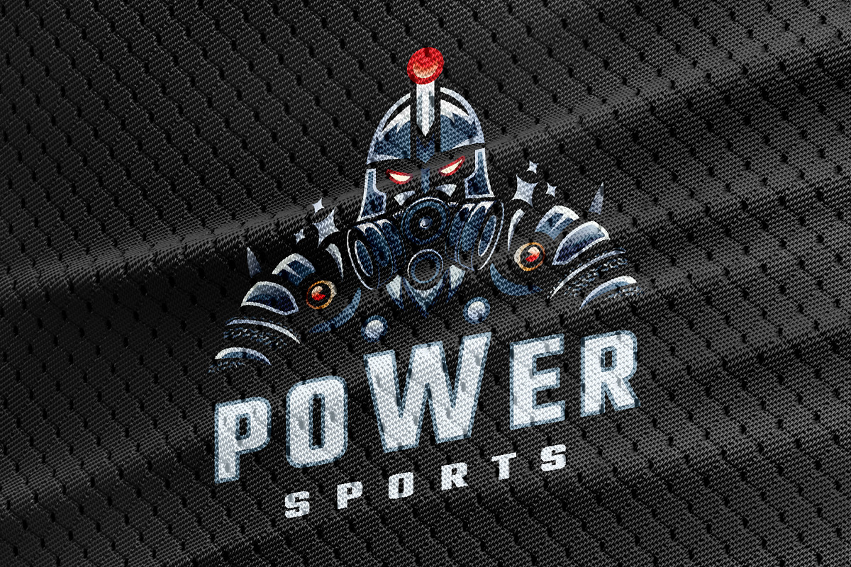 Power Sports Knight Logo, a Branding & Logo Template by Design_Planet (Photo 2 of 3)
