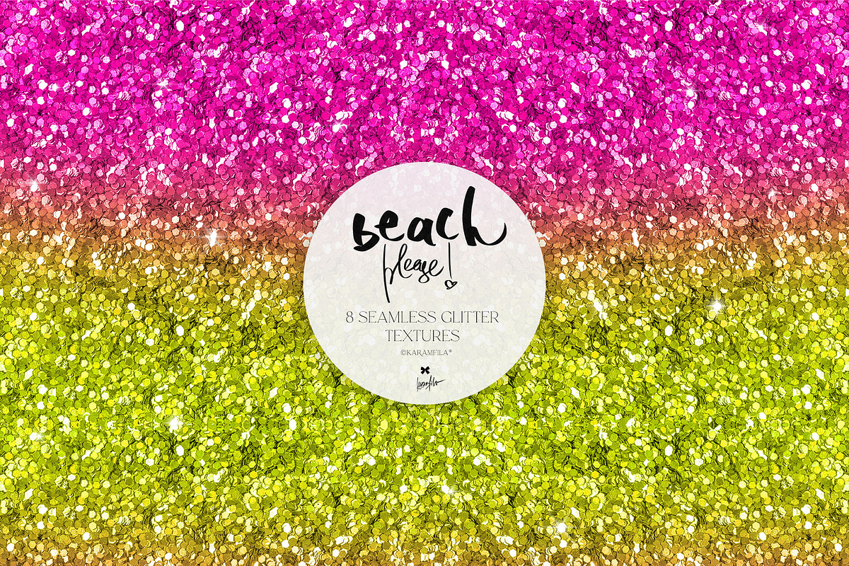 Neon Glitter Textures, a Texture Graphic by KaramfilaS (Photo 4 of 10)
