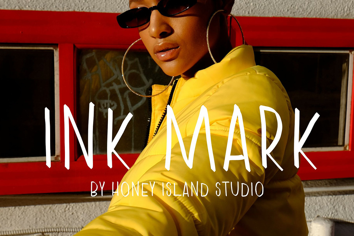 Hand Drawn Narrow Sans Serif InkMark, a Sans Serif Font by Honey Island Studio (Photo 6 of 8)