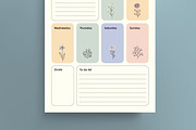 Minimal Weekly and Daily Planner, a Stationery Template by MightyDesign (Thumbnail 3 of 8)