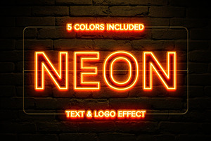 Neon Text & Logo Effect, a Layer Style Add-On by Design Squad