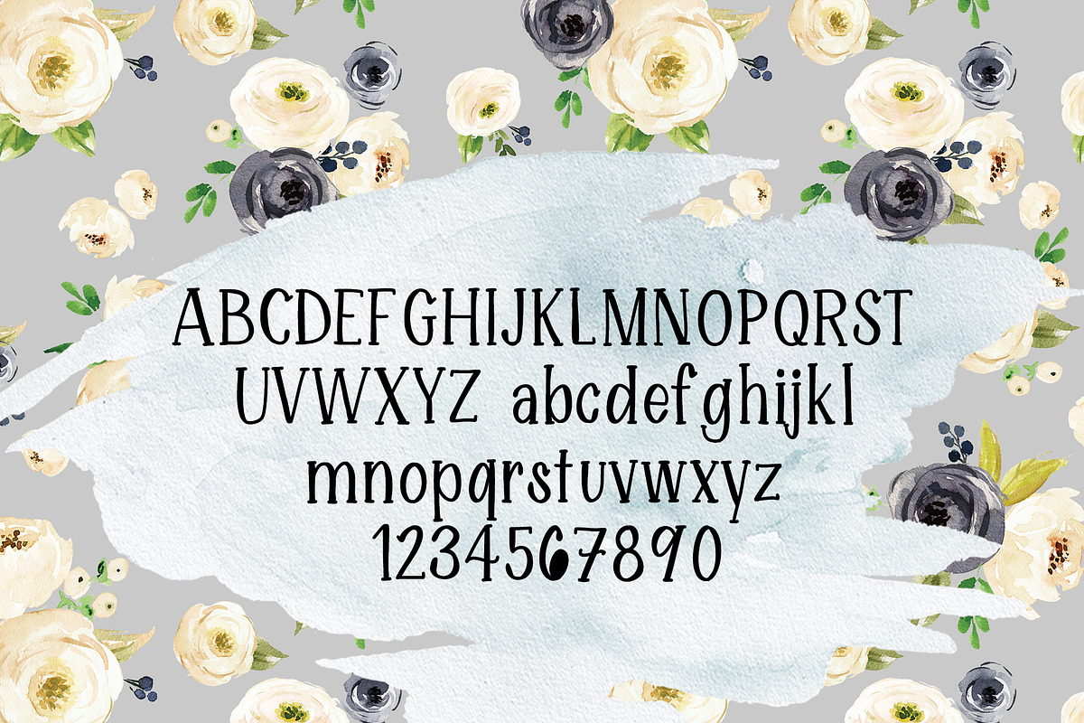 Southern Moonlight Font, a Serif Font by Printable Wisdom (Photo 2 of 2)