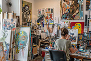 85 Artists in studio, an Arts & Entertainment Photo by Handmadefont (Thumbnail 88 of 88)