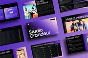 Studio Grandeur - Brand Proposal, a Presentation Template by ArbaStudio (Thumbnail 1 of 5)