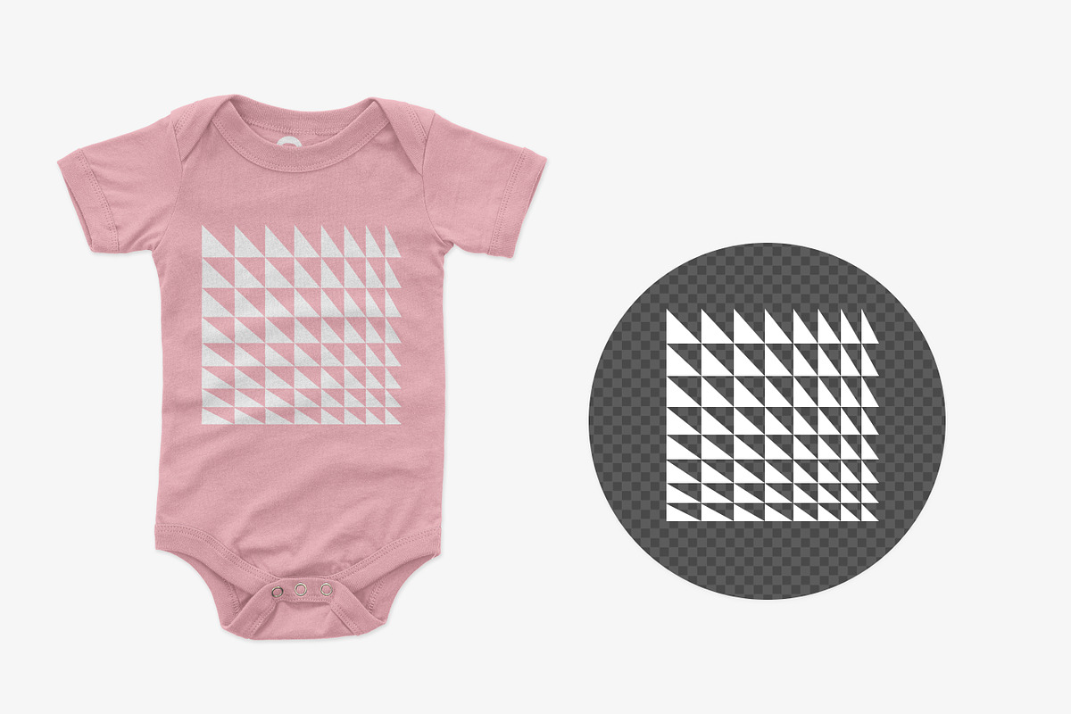 Bella Canvas 100B OnePiece Mockups, a Shirt Mockup by GraphicHero