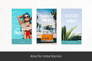 Summer Vibes Edition - Social Media, a Social Media Template by Annemiek van Luinen (Thumbnail 8 of 9)