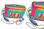 Walkman (90's Vibe) Vector, an Object Graphic by MEDZ (Thumbnail 1 of 3)