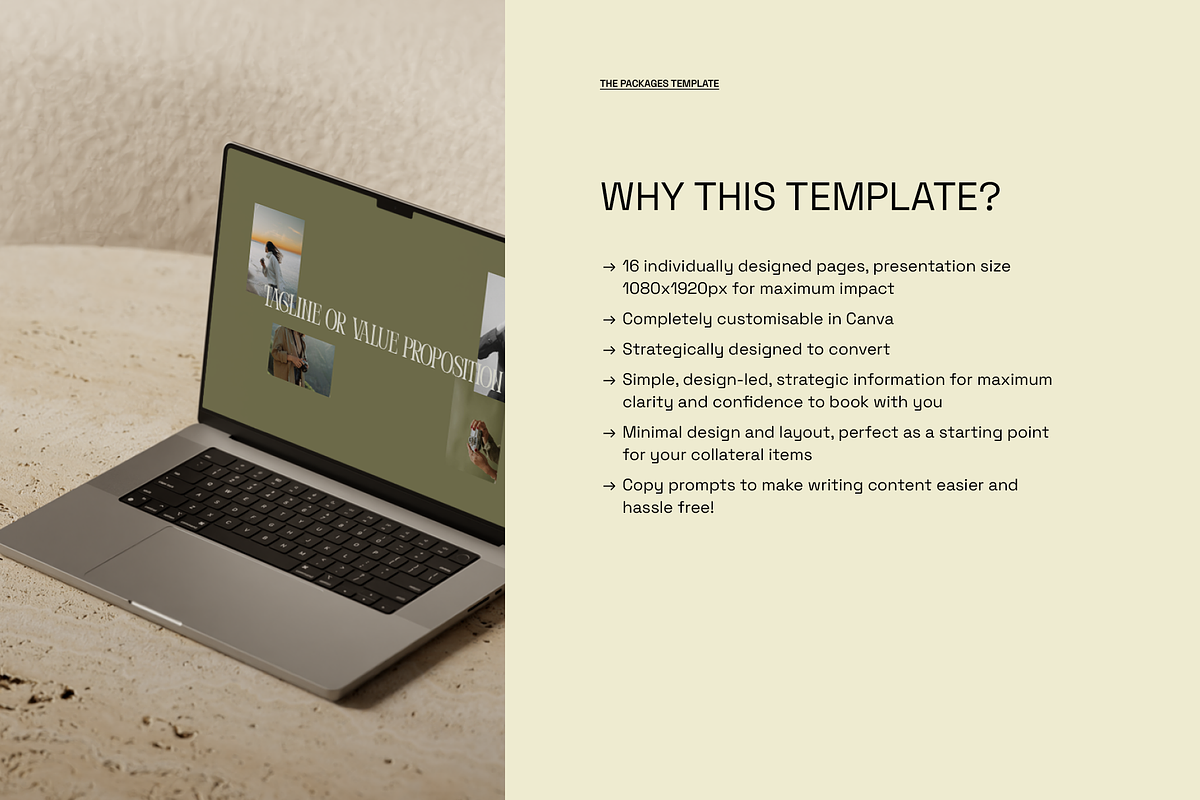 Photographer's Packages Template, a Marketing Template by Third Ginger Studio (Photo 5 of 8)