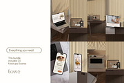Lowe - Minimal Mockup Bundle, a Device Mockup by Creavora (Thumbnail 8 of 9)