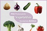 Vegetables - Photorealistic Bundle, a Food Illustration by Digital Dreamscaping (Thumbnail 1 of 4)