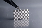 Horizontal Lanyard ID Badge Mockup, an Advertising Mockup by Designer Dude (Thumbnail 2 of 2)
