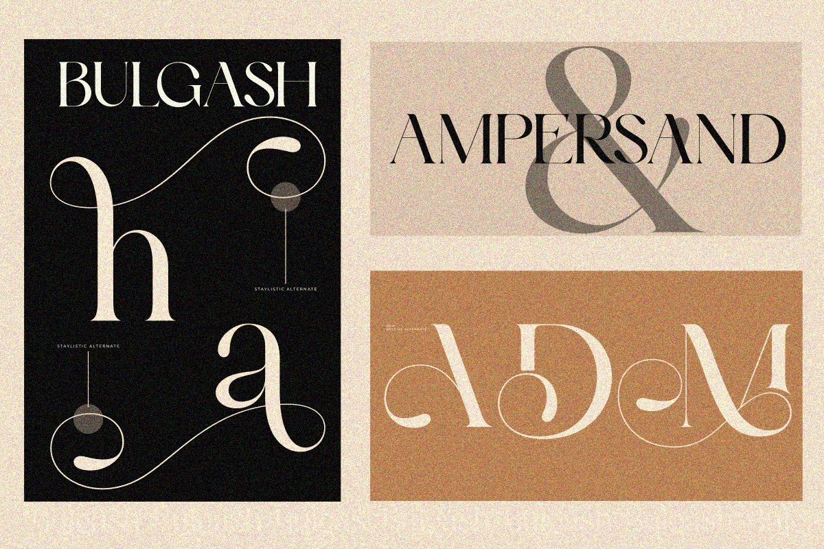 Bulgash, a Serif Font by zaaintype (Photo 2 of 10)