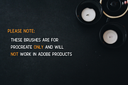 Lettering Starter Procreate Brushes, a Brush Add-On by Inky Pixels (Thumbnail 5 of 6)