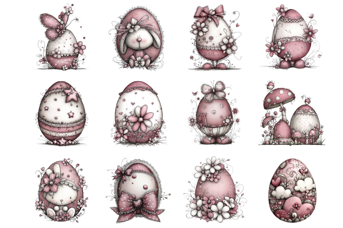 Egge Day Clipart, an Illustration by Design Market (Photo 3 of 3)