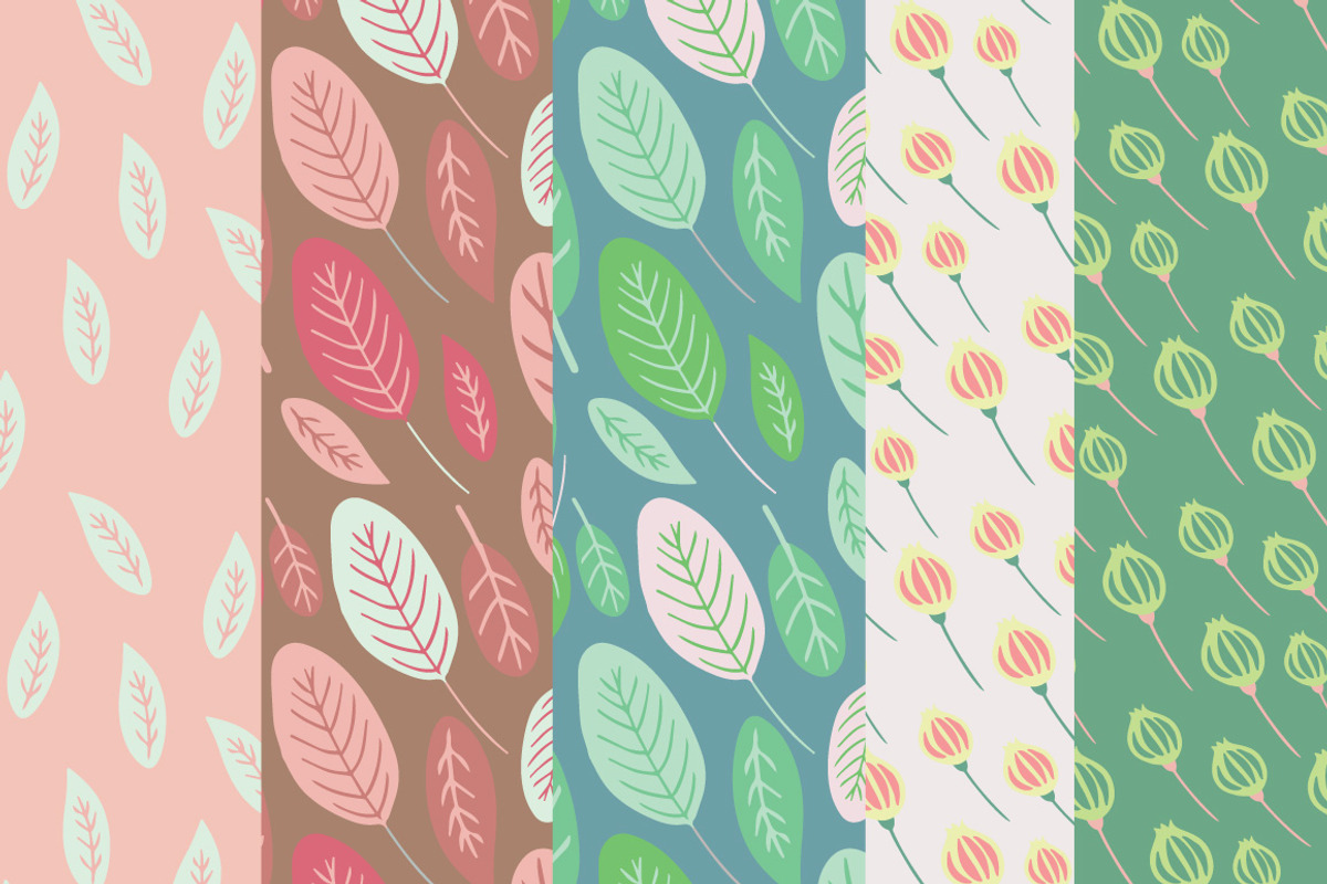 Pleasant Garden 15 Seamless Patterns, a Pattern Graphic by JM_Graphics (Photo 4 of 6)