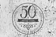 [50% OFF] Vintage Logos Templates, a Branding & Logo Template by DesignSomething (Thumbnail 1 of 4)