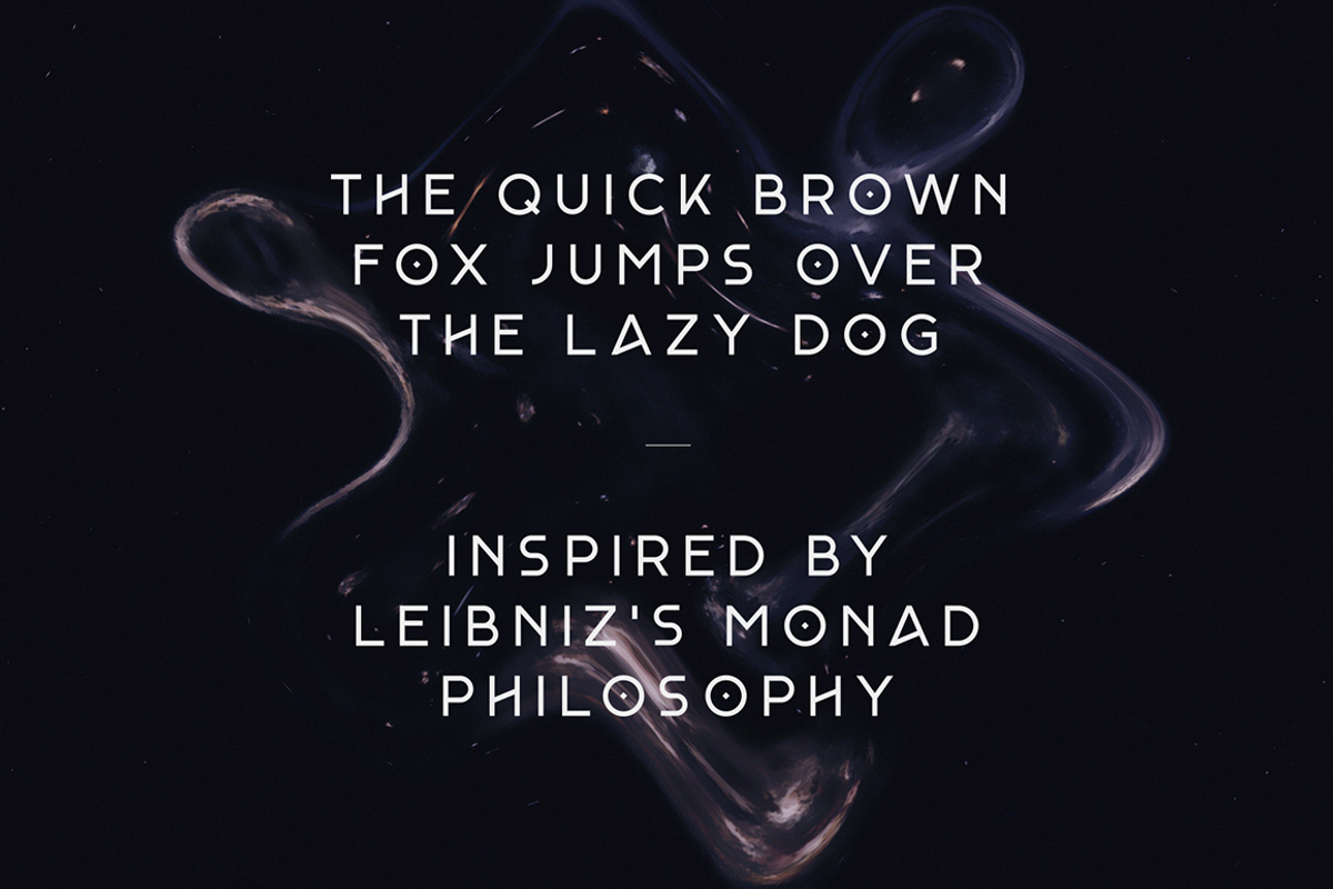 Monad Typeface preview 6