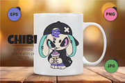 Chibi animals 12. Tshirt, PNG., an Animal Illustration by KENO Mascots (Thumbnail 3 of 6)