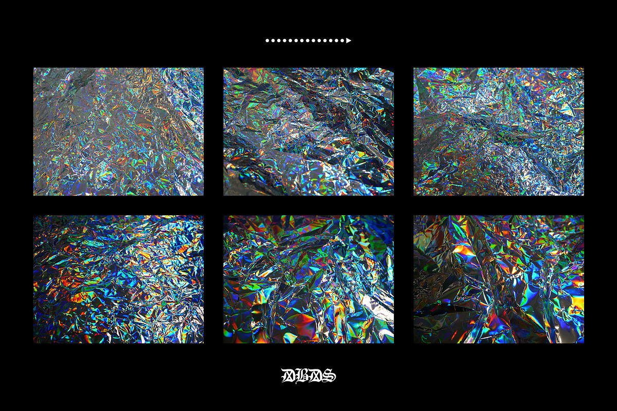 Holographic Foil Textures, a Texture Graphic by dbdslondon (Photo 3 of 3)
