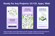 Growth Marketing  3d Isometric View, an Object Graphic by 35lab (Thumbnail 5 of 6)
