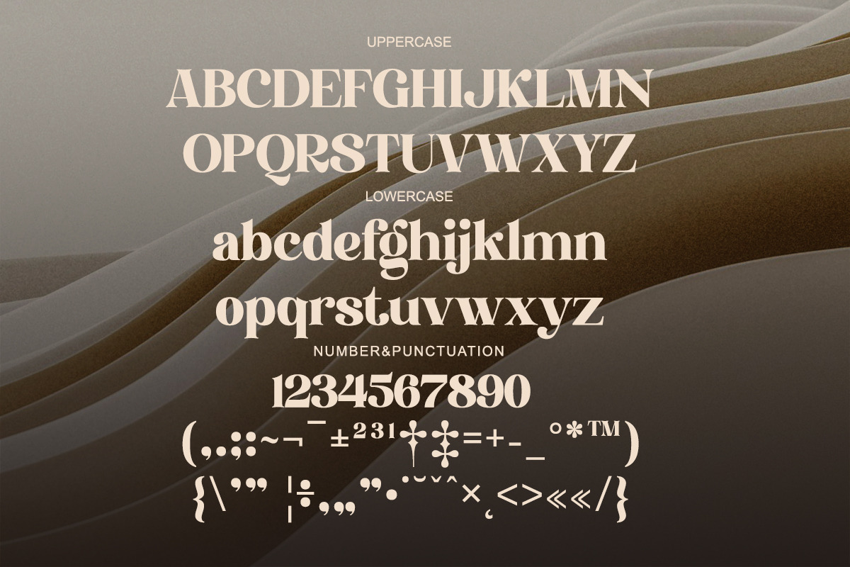 Bedross - Modern Elegant Serif, a Serif Font by Qweera Studio (Photo 11 of 12)
