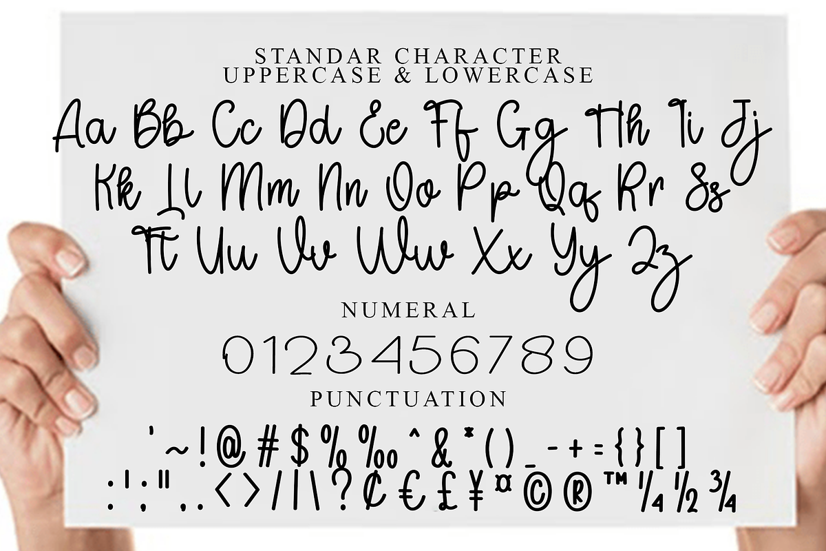 Married, a Handwritten Font by InermediaSTUDIO (Photo 4 of 7)