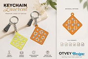 Rattan Keychain Lasercut, an Object Graphic by OTVEY DESIGN (Thumbnail 4 of 13)