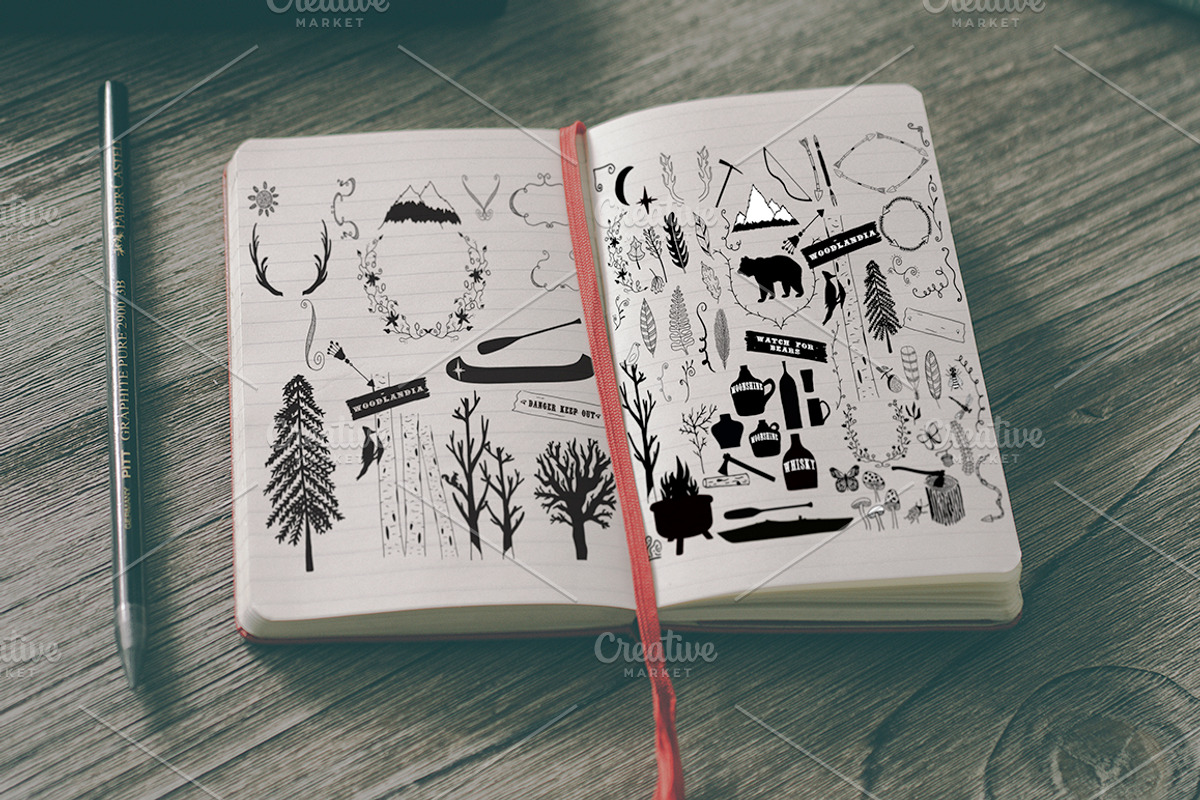 Woodlandia Hand Drawn Illustrations, an Illustration by Lone Star I&D (Photo 3 of 4)