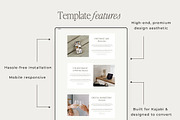Kajabi website template coach, a Websites & App Template by goldcoastcreative (Thumbnail 4 of 10)