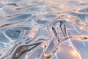 Holographic Liquid Water Backgrounds, a Decorative Illustration by StockVerse Creative (Thumbnail 4 of 4)